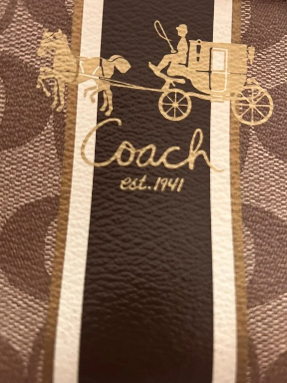 Coach authentic heritage